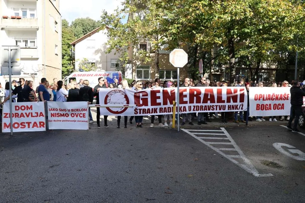 Štrajk u SKB Mostar je zakonit